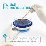 VISOSCI Manual Petri Dish Turntable for Labs