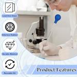 3-Pack 10ml Glass Pipettes with Rubber Bulb