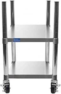 Stainless Steel Rice Warmer Cart with Wheels