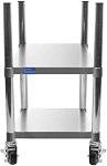 Stainless Steel Rice Warmer Cart with Wheels