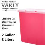 2 Gallon Puncture Resistant Sharps Container