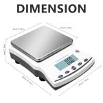 High Precision 5000g Digital Lab Scale