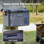 12V Portable Car Refrigerator - 26QT, Waterproof