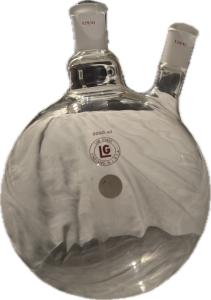 5000ml Double Neck Round Bottom Lab Flask