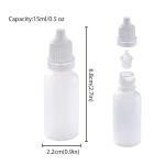 10PCS Mini Refillable Eye Dropper Bottles