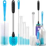 11 Pack Multi-Brush Set for Cleaning Narrow Bottles