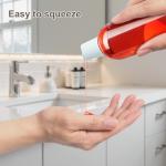 8 oz Clear Plastic Squeeze Bottles with Caps