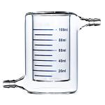 100ml Jacketed Glass Beaker with Reaction Flask