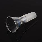 Glass Short Stem Powder Funnel, 50mm Top, 24/40 Joint