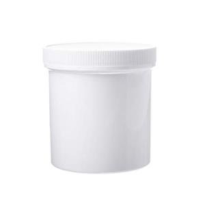 Wide-Mouth Plastic Jar with Cap, 16 oz, 70 Pack