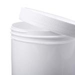 Wide-Mouth Plastic Jar with Cap, 16 oz, 70 Pack