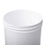 Wide-Mouth Plastic Jar with Cap, 16 oz, 70 Pack