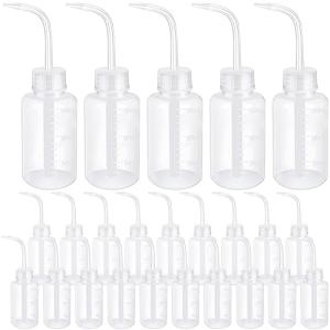 Maxdot 24 Pack 5 oz Plastic Squeeze Bottles