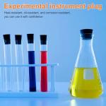 2-Hole Tapered Rubber Stopper Set for Labs
