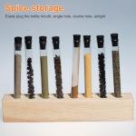 2-Hole Tapered Rubber Stopper Set for Labs