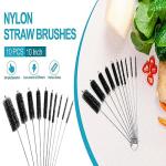 10-Piece Bottle Cleaning Brush Set, 25.4 cm