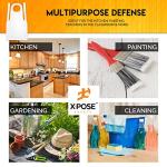 100 White Disposable Plastic Aprons - 24" x 48