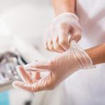 Clear Vinyl Exam Gloves - Latex-Free, Powder-Free