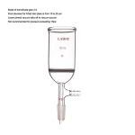 30mL Glass Buchner Funnel with Fritted Disc