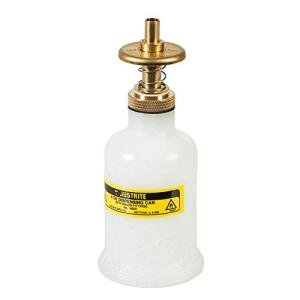 Justrite Polyethylene Safety Can with Brass Head, 4 oz