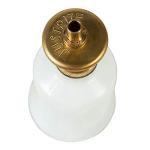 Justrite Polyethylene Safety Can with Brass Head, 4 oz