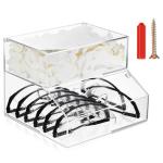 Acrylic Safety Glasses and Glove Holder Dispenser