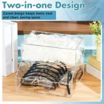 Acrylic Safety Glasses and Glove Holder Dispenser