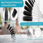 10-Piece Bottle Cleaning Brush Set, 25.4 cm