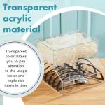 Acrylic Safety Glasses and Glove Holder Dispenser