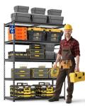 Heavy Duty 5-Tier Metal Shelving Unit, 4000 lbs