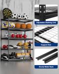 Heavy Duty 5-Tier Metal Shelving Unit, 4000 lbs