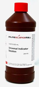 Wide Range pH Indicator Universal 500ml