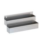 Stainless Steel Double Tier Bottle Holder - 22 Inch