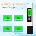 KALWNIA 4-in-1 TDS Water Tester with LCD