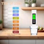 KALWNIA 4-in-1 TDS Water Tester with LCD