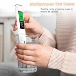 KALWNIA 4-in-1 TDS Water Tester with LCD