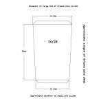 30mL Glass Buchner Funnel with Fritted Disc