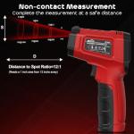 Laser Infrared Thermometer Gun for Cooking & HVAC