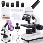 High-Power Compound Microscope for Students & Home