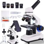 OOZSTAR Compound Microscope with Dual LED Illumination
