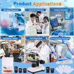 OOZSTAR Compound Microscope with Dual LED Illumination