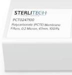 Sterlitech 0.2 Micron PCTE Membrane Filter, 100 Pack