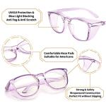 Anti-Fog Safety Glasses with UV Protection