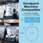 Raxwell Clear Safety Glasses 12-Pack - ANSI Certified