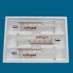 50ml Glass Syringe Pack of 3 for Labs