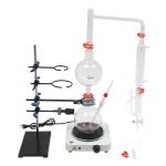 Organic Chemistry Glass Distillation Equipment Set 1000mL