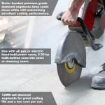 Delta Diamond Cougar HS 14" Segmented Saw Blades