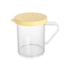 10 Ounce Clear Plastic Spice Shaker with Handle