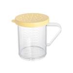 10 Ounce Clear Plastic Spice Shaker with Handle