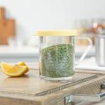 10 Ounce Clear Plastic Spice Shaker with Handle